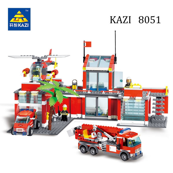 Kazi Building Blocks Fire Department Stations