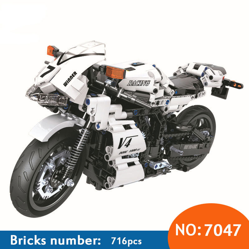 WeiLe Building Blocks Technique Motorbike